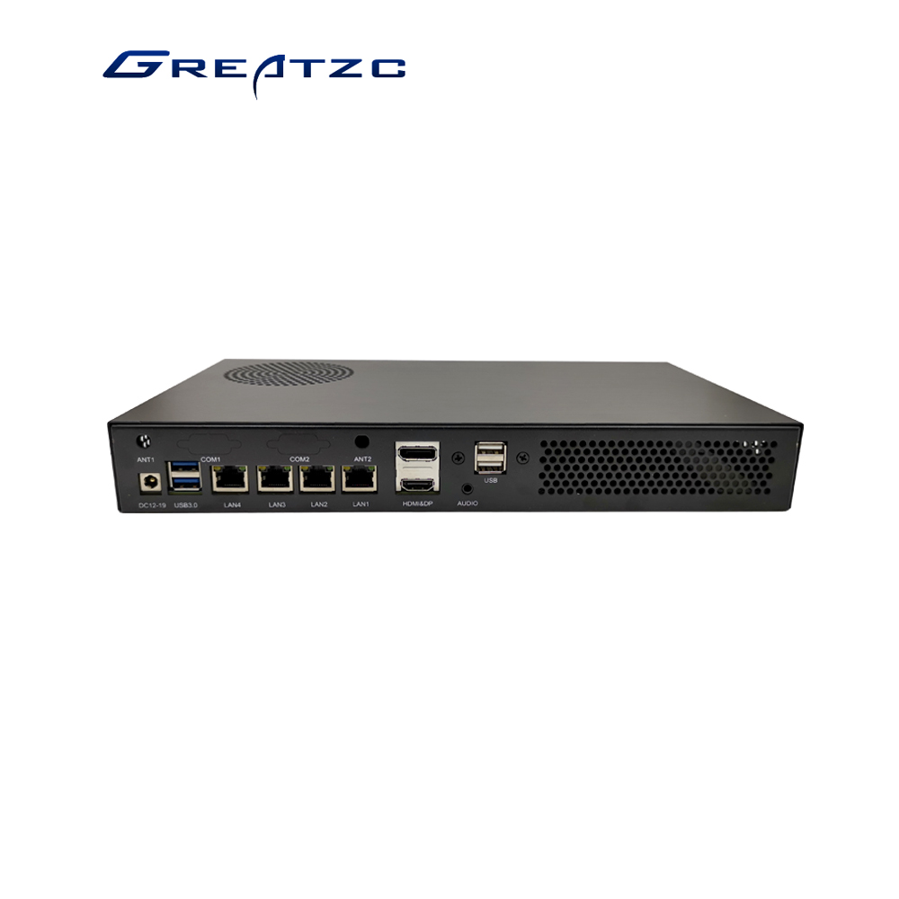 H310四網口軟路由網安工控香蕉视频在线视频主機ZC-H78-H3104L