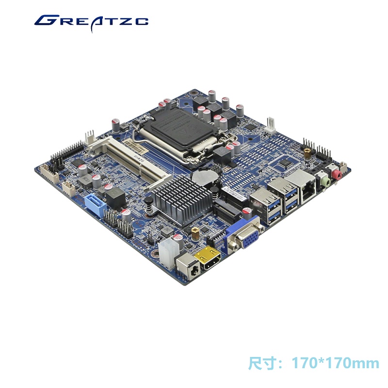 Mini ITX一體機黄色大香蕉视频 迷你PC黄色大香蕉视频 INTEL H310芯片組 支持9、8、7、6代CPU