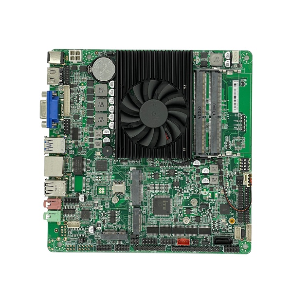 嵌入式10代MINI ITX工控黄色大香蕉视频 I5 I7雙網6COM NVME 兼容8代