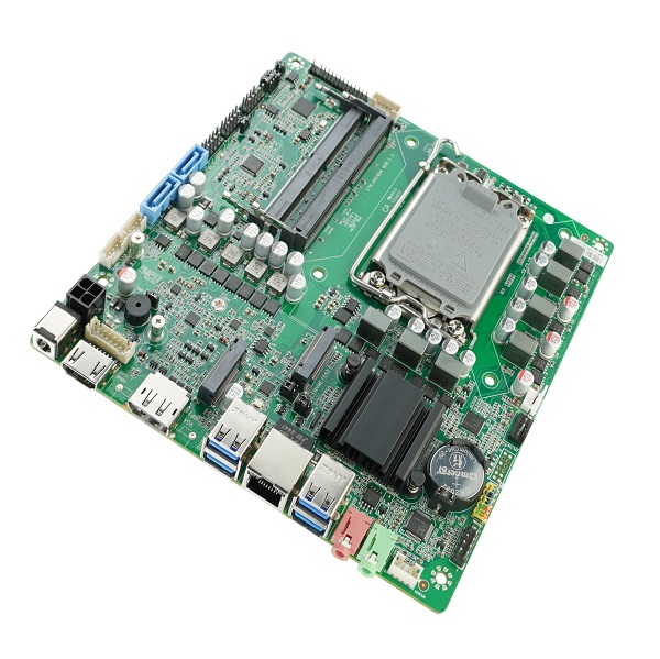 H410超薄MINI ITX工控黄色大香蕉视频支持10代11代台式CPU